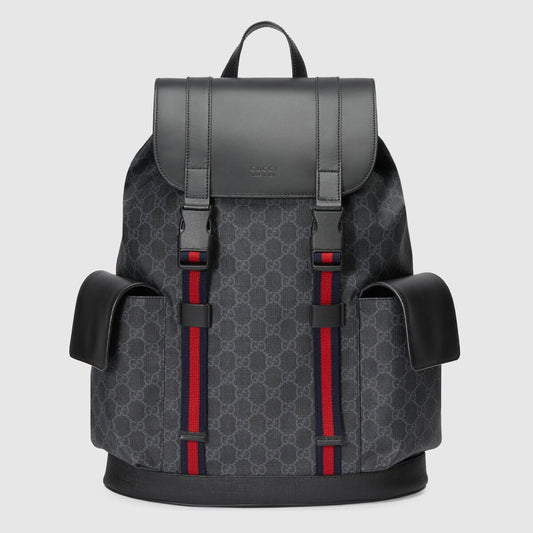 Gucci GG Black Backpack – 495563