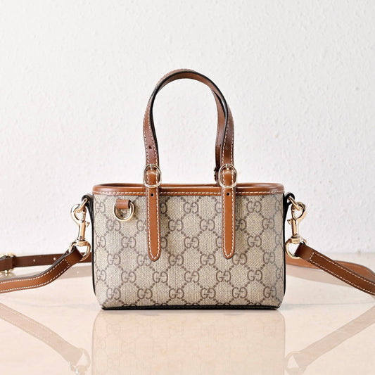 Gucci GG Emblem Mini Tote Bag – 855491